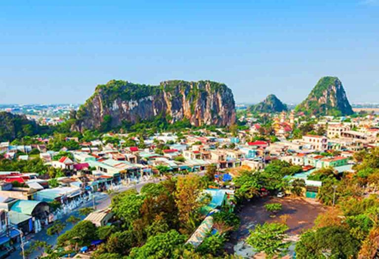 Da Nang -  One of Vietnam's most important port cities. 