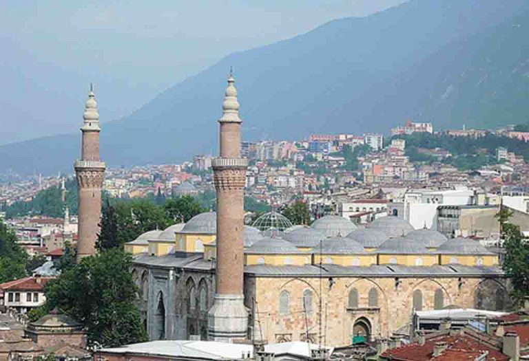 Bursa - A city in northwestern Turkey and the administrative center of Bursa Province.