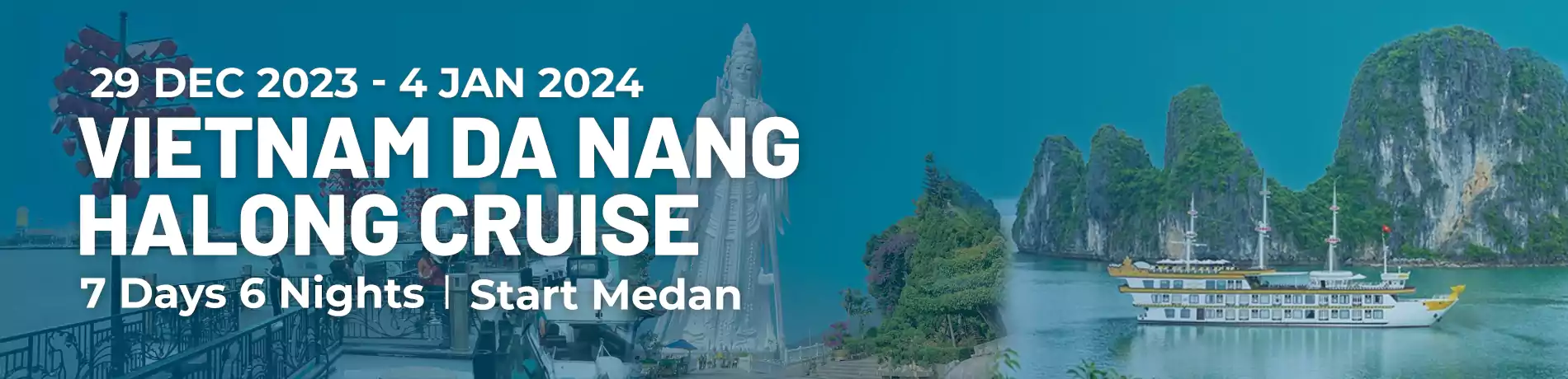 Tour Vietnam Da Nang Halong Bay Cruise 29 Dec 23