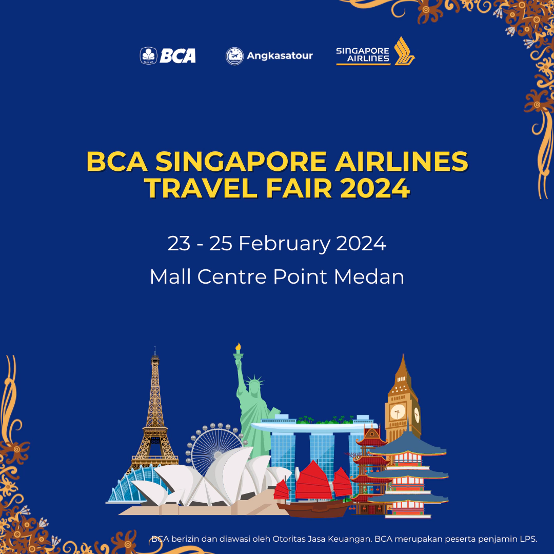 BCA Singapore Airlines Travel Fair 2024 Angkasatour