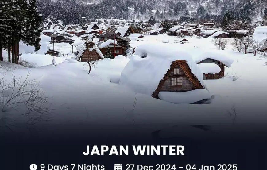 Tour Japan Winter 27 December 2024