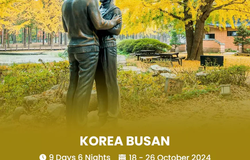 Tour Korea Busan 18 October 2024