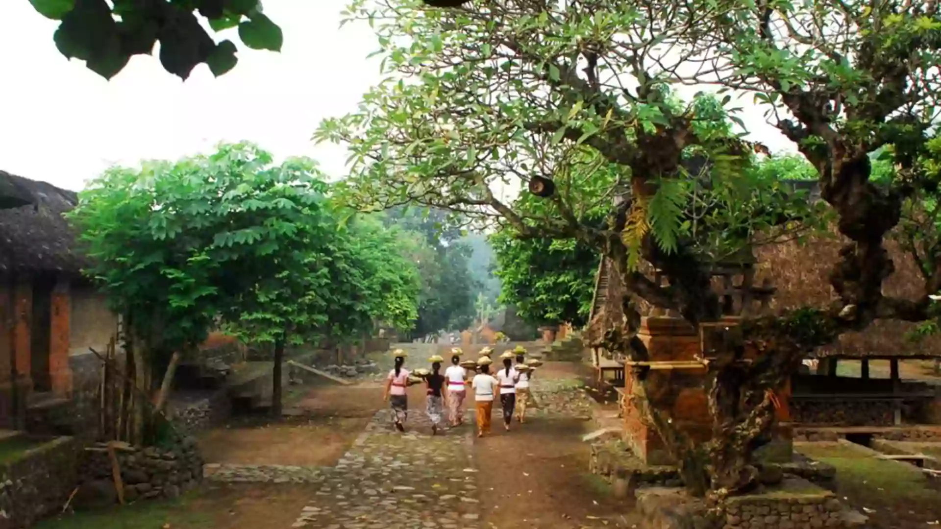 Desa Tenganan - Desa kuno yang terisolasi, menjaga tradisi dan adat Bali pra-Hindu.