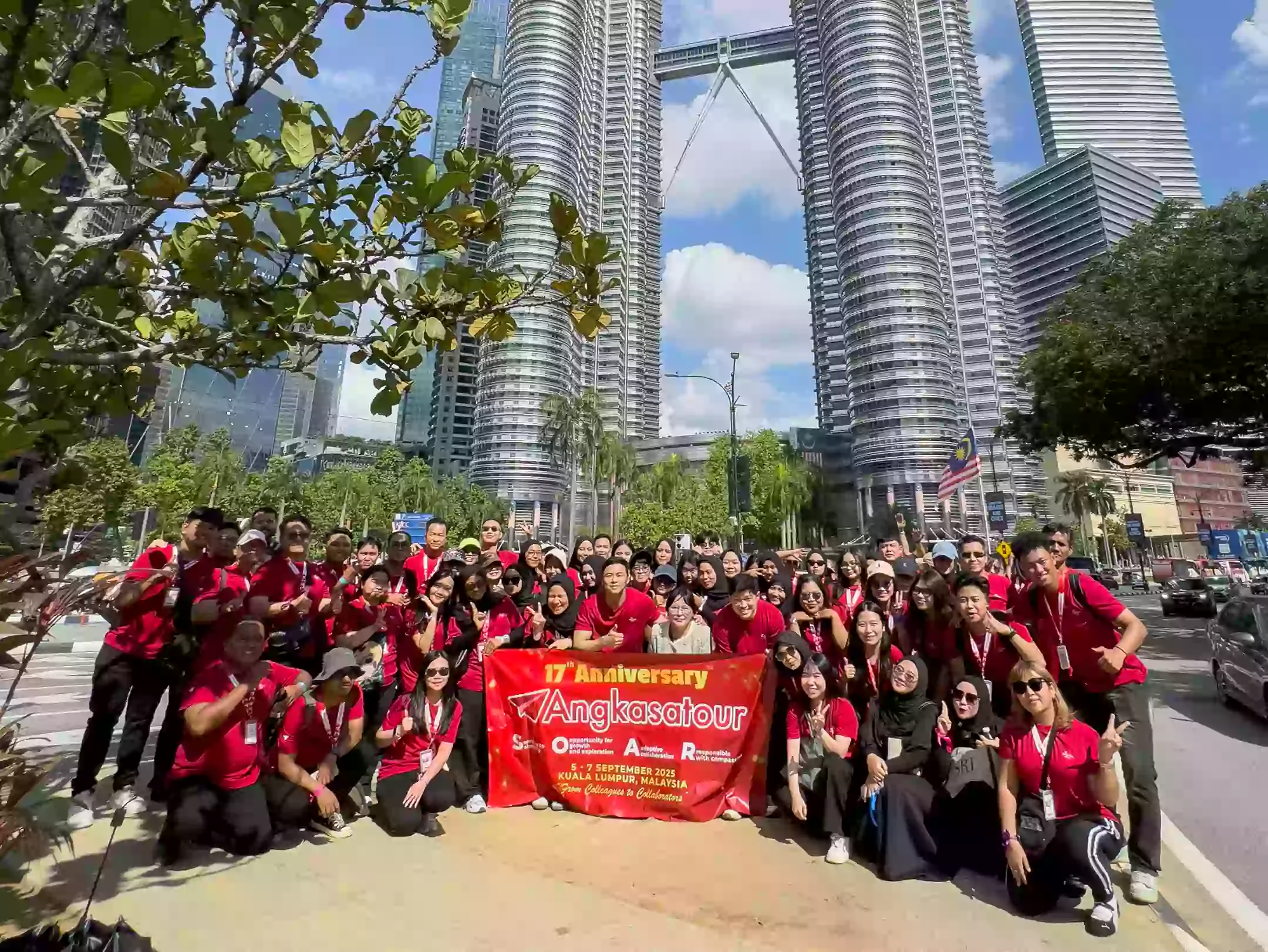 Angkasa Tour at Twin Tower-ATT Anniversoary 17th