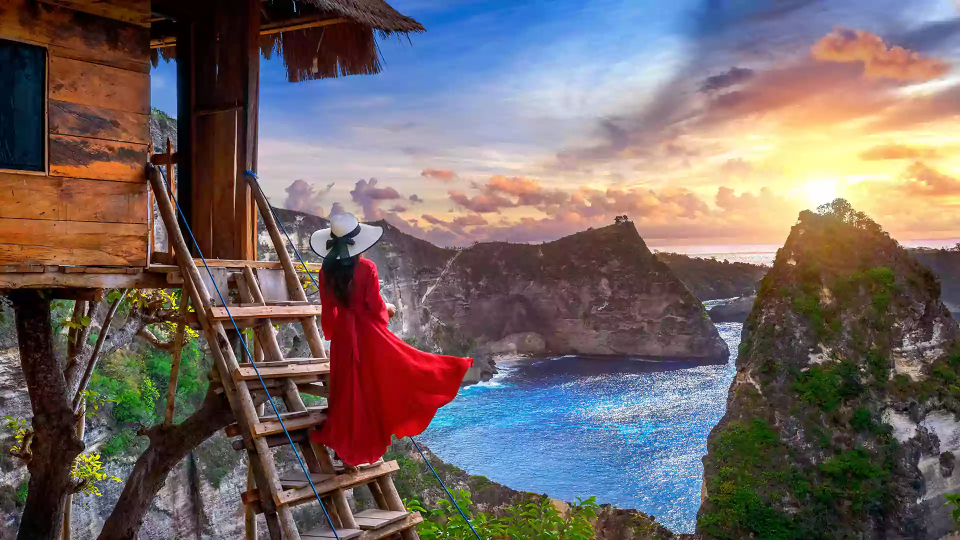 Top Sunset Spot Nusa Island Edition by Angkasa Tour & Travel